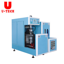 U Tech semi automatic pure mineral drinking 5L 10L 18L 19L 20L water plastic pet jar bottle stretch blow moulding machines